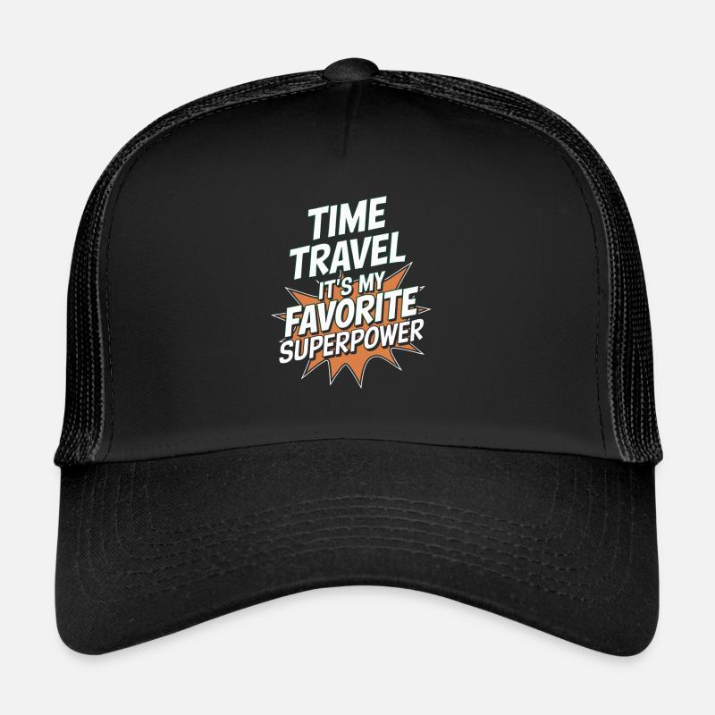 Passionné de science-fiction et de voyage dans le temps Casquette trucker 
