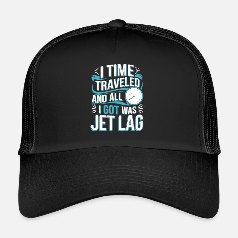 Time travel sci-fi enthusiast and time machine Trucker Cap