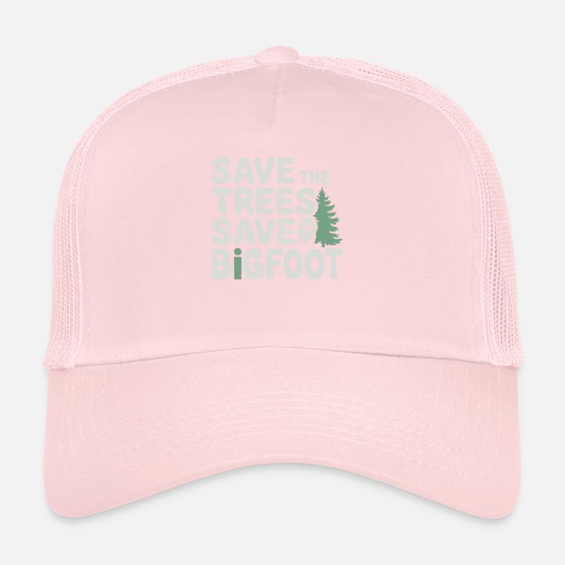 Bigfoot Believer Sasquatch Cryptid Forest Creature Trucker Cap