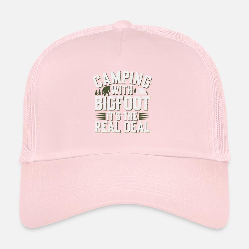 Bigfoot Believer Sasquatch Cryptid Forest Creature Trucker Cap