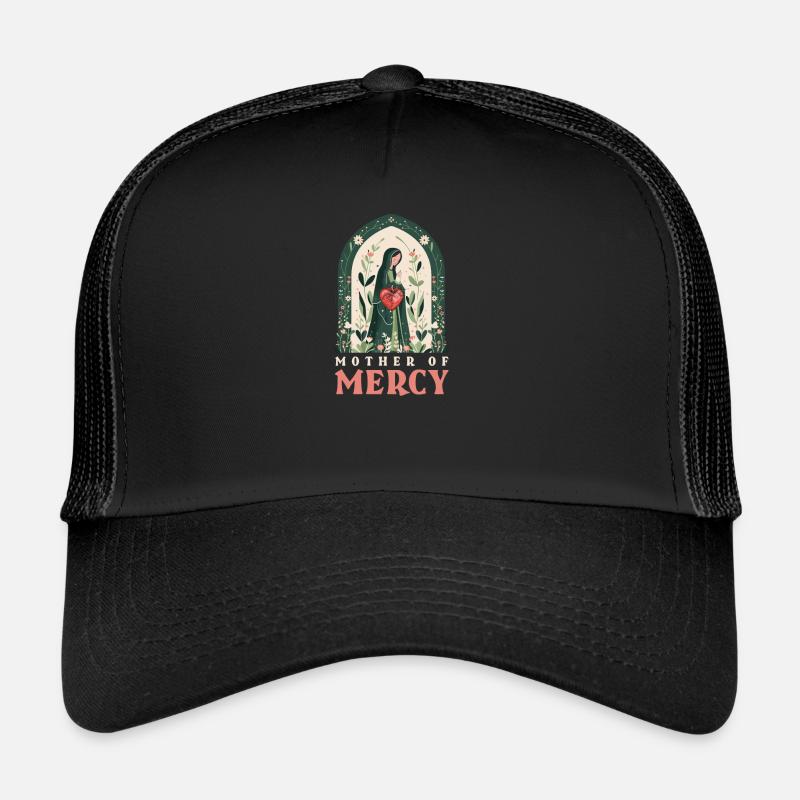 Vierge Marie Mère de la Miséricorde Casquette trucker 