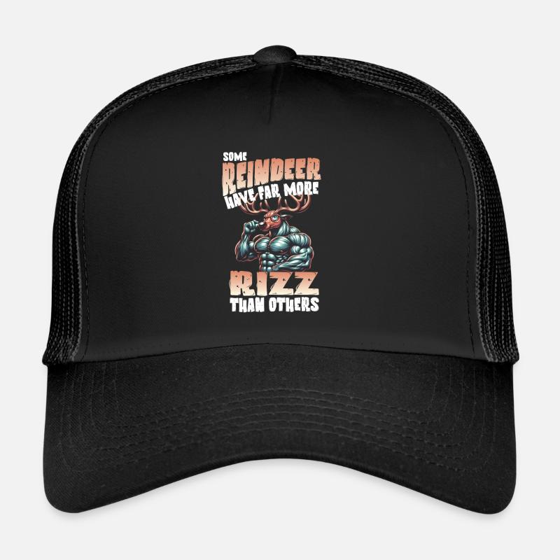 Certains rennes ont plus de rizz Casquette trucker 