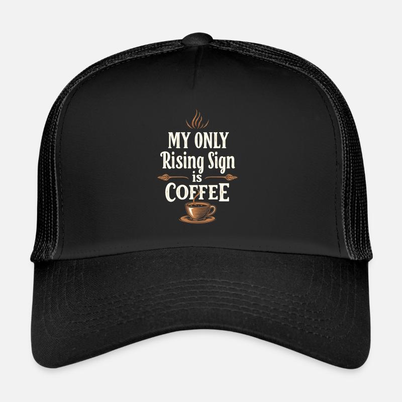 Astrologie-skeptiker: Kritisches Denken - Trucker Cap - Schwarz/Schwarz