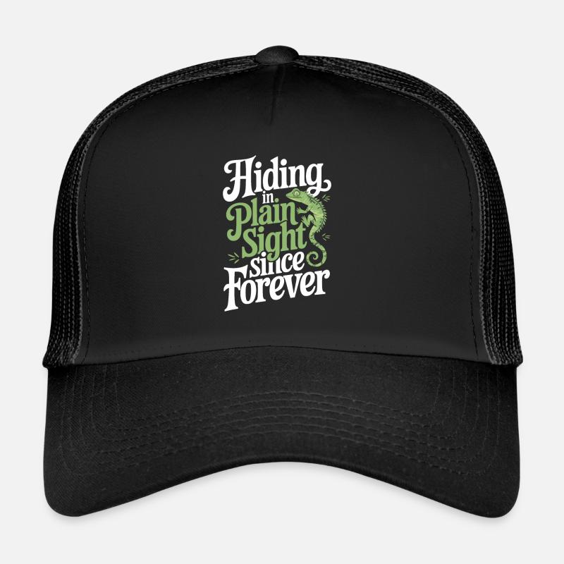 Lézard Peuple Reptile Conspiration Et Secret Casquette trucker 