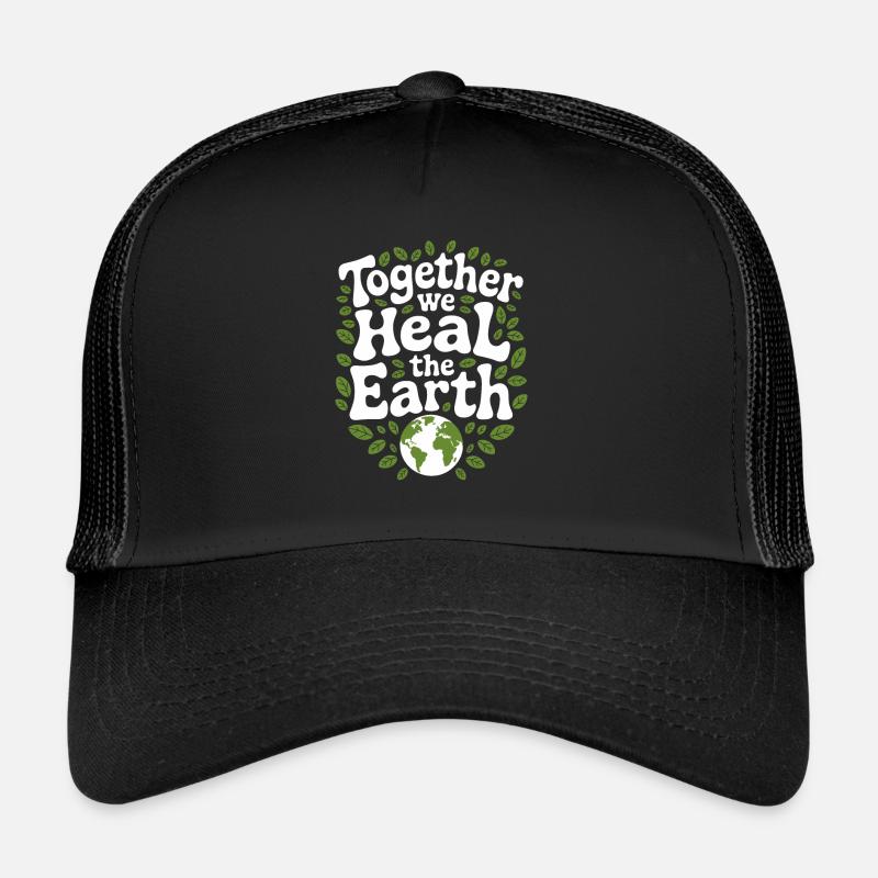 Climate optimism, Earth Day, Sustainability Trucker Cap