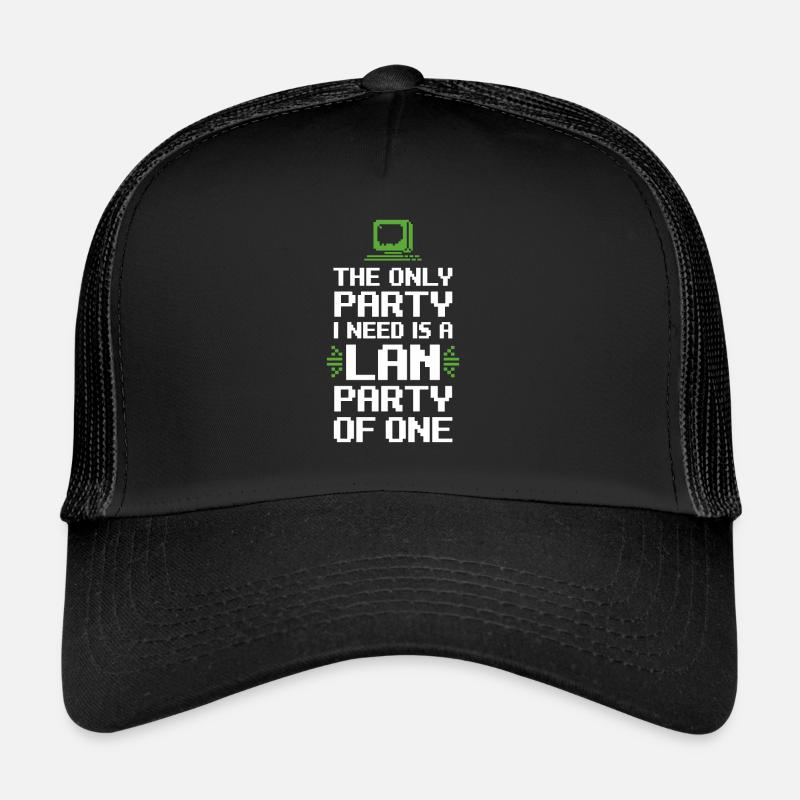 Introverted Gamer Declarer Calm Trucker Cap