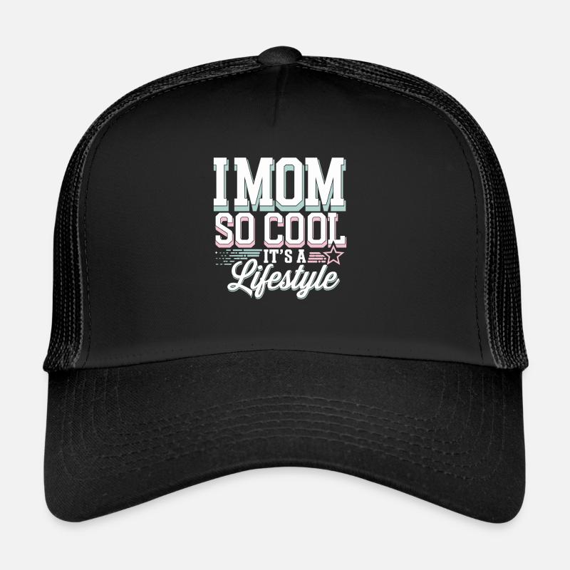 „cool Mom“, Lustige, Zuordenbare Elternschaft Und Trucker Cap