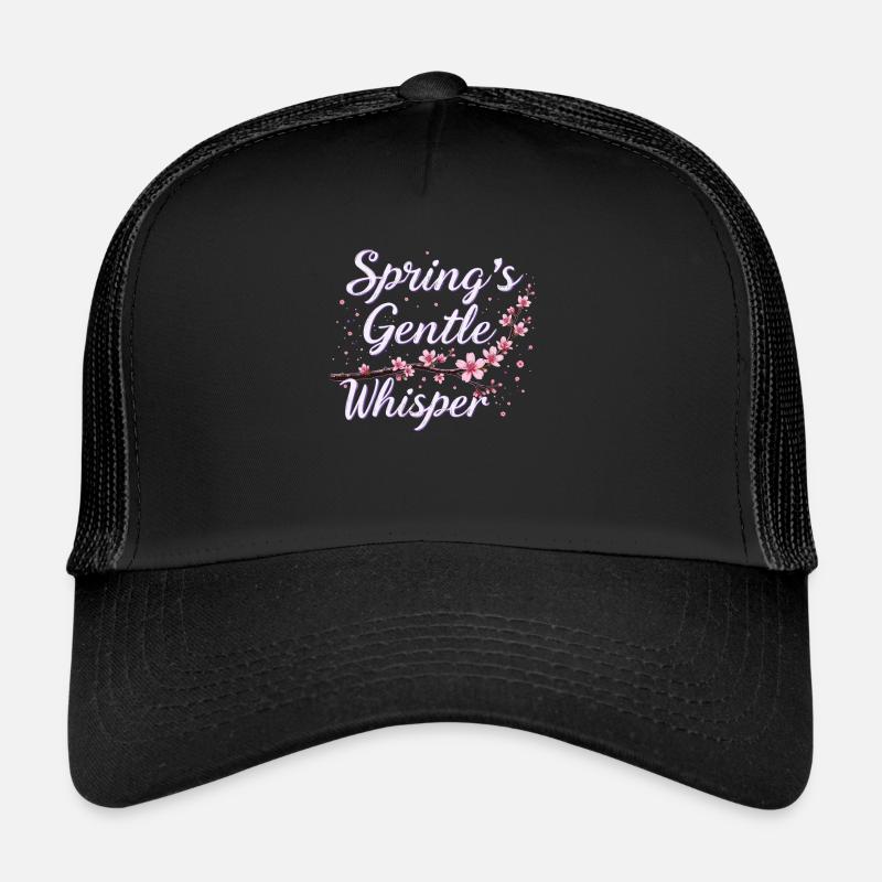 Passionné de fleurs de cerisier Sakura Lovers Printemps Casquette trucker 