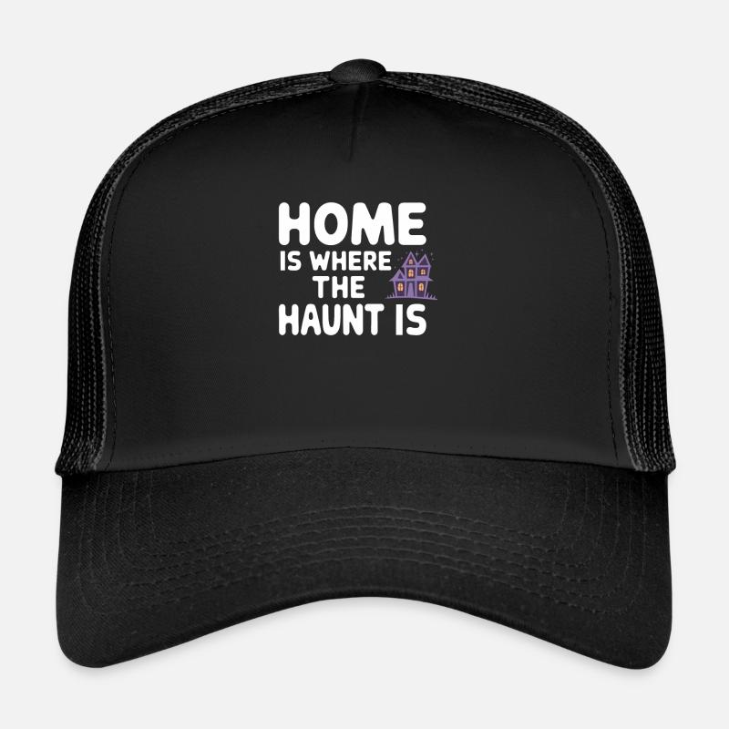 Confortable, Horreur, Esthétique, Effrayant, Confortable Casquette trucker 