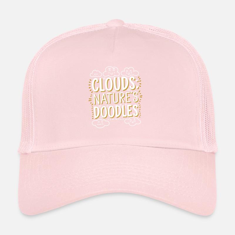Cloudy view, Relaxing sky, Dreamy Trucker Cap