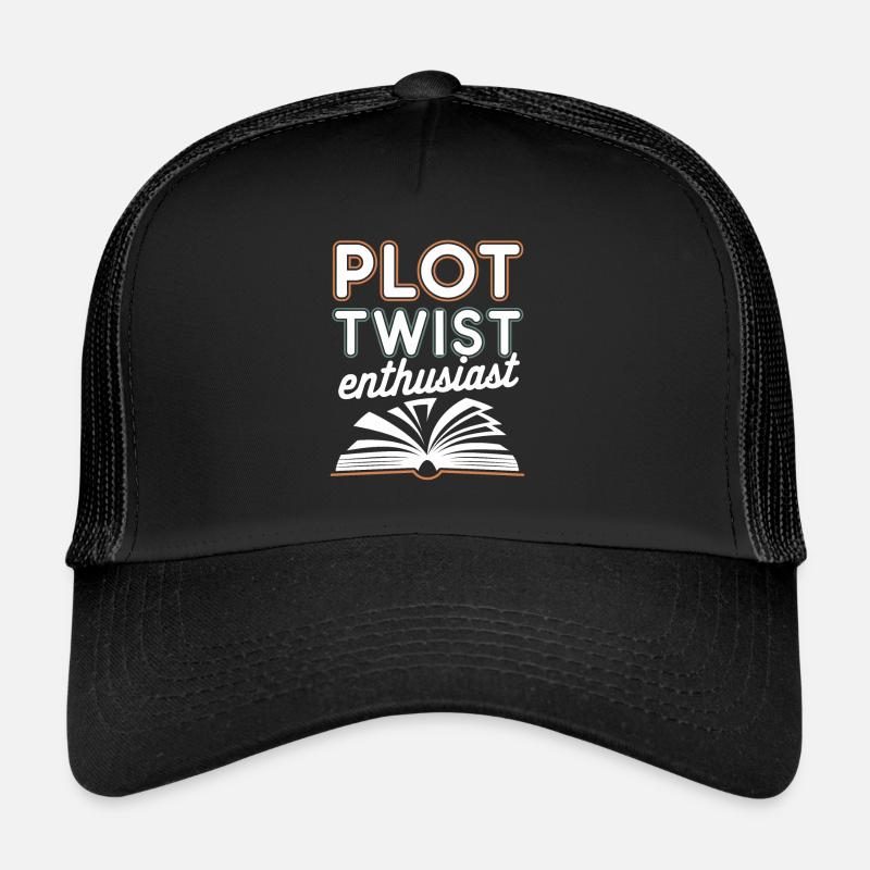Buchhafter Humor, Witzige Lesezitate, Literarisch Trucker Cap