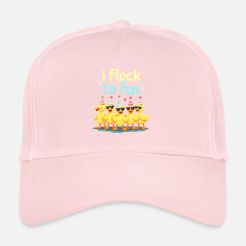 Farm animal duck enthusiasts backyard ducks Trucker Cap