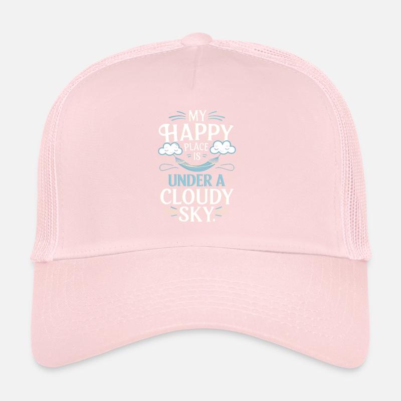 Cloudy view, Relaxing sky, Dreamy Trucker Cap