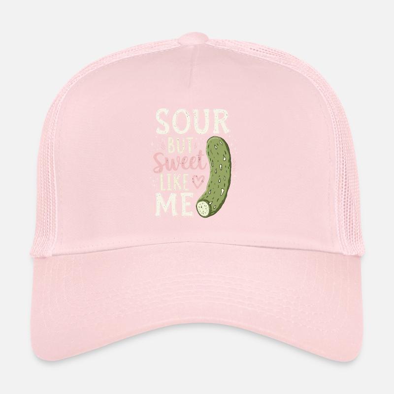 Amateurs de cornichons Humour Blagues dill-ightful Nourriture drôle Casquette trucker 