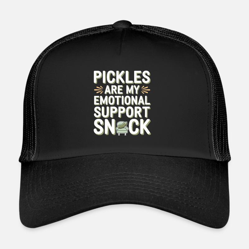Amateurs de cornichons Humour Blagues dill-ightful Nourriture drôle Casquette trucker 