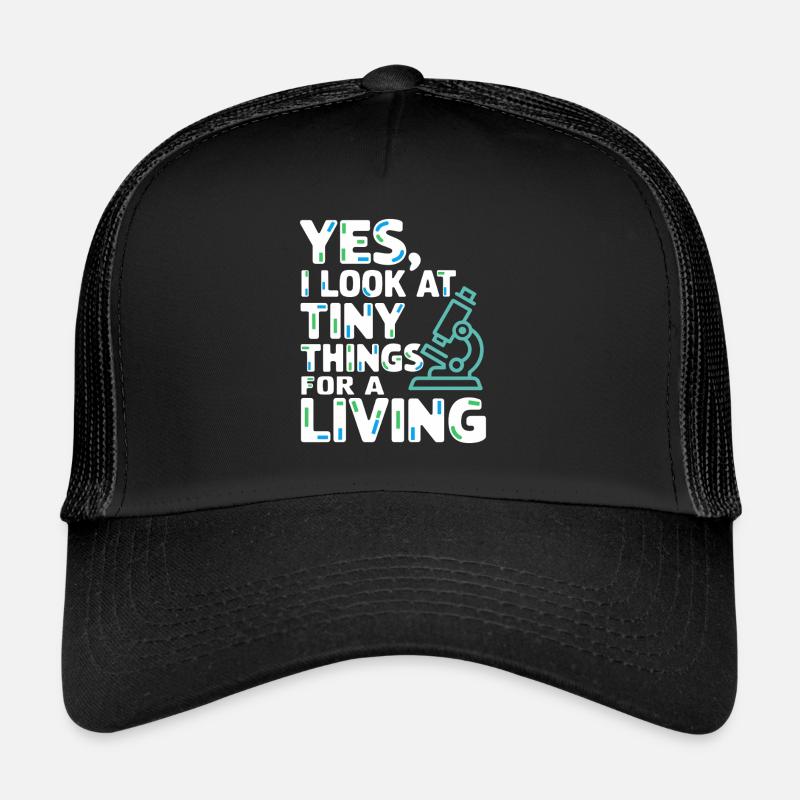 Passionné de microscope Technicien de laboratoire Science Casquette trucker 