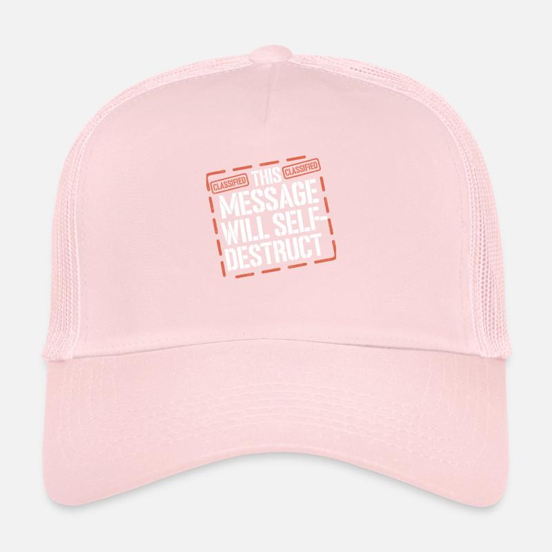 Rétro Cryptographie Espion Code Rôti Espionnage Casquette trucker 