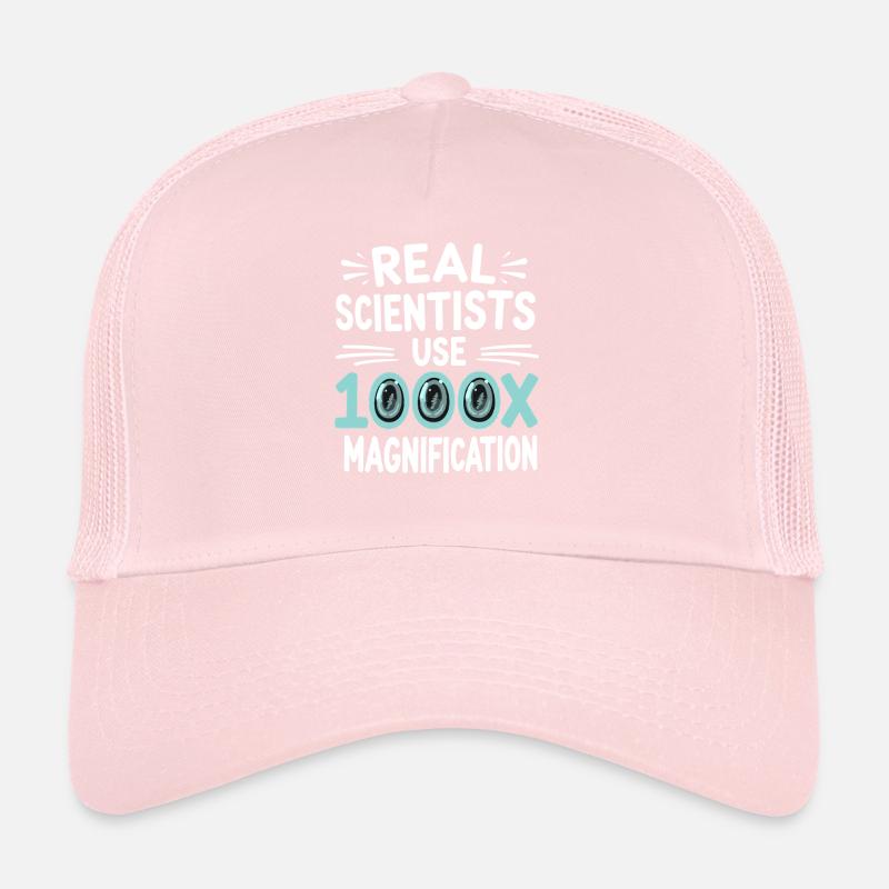 Microscope Enthusiast Lab Technician Science Trucker Cap