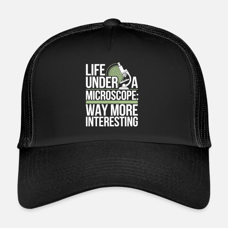 Passionné de microscope Technicien de laboratoire Science Casquette trucker 