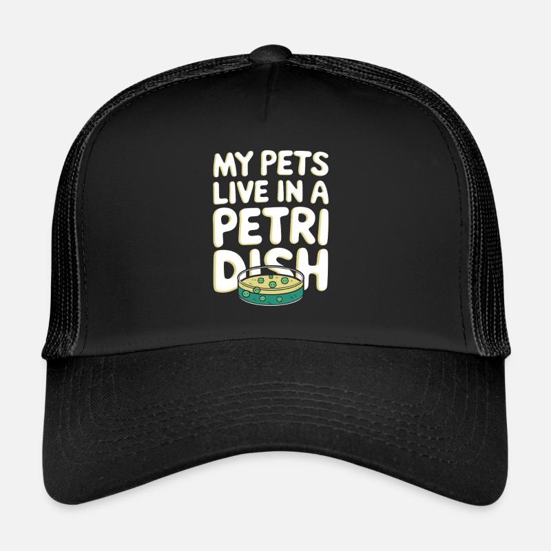 Passionné de microscope Technicien de laboratoire Science Casquette trucker 