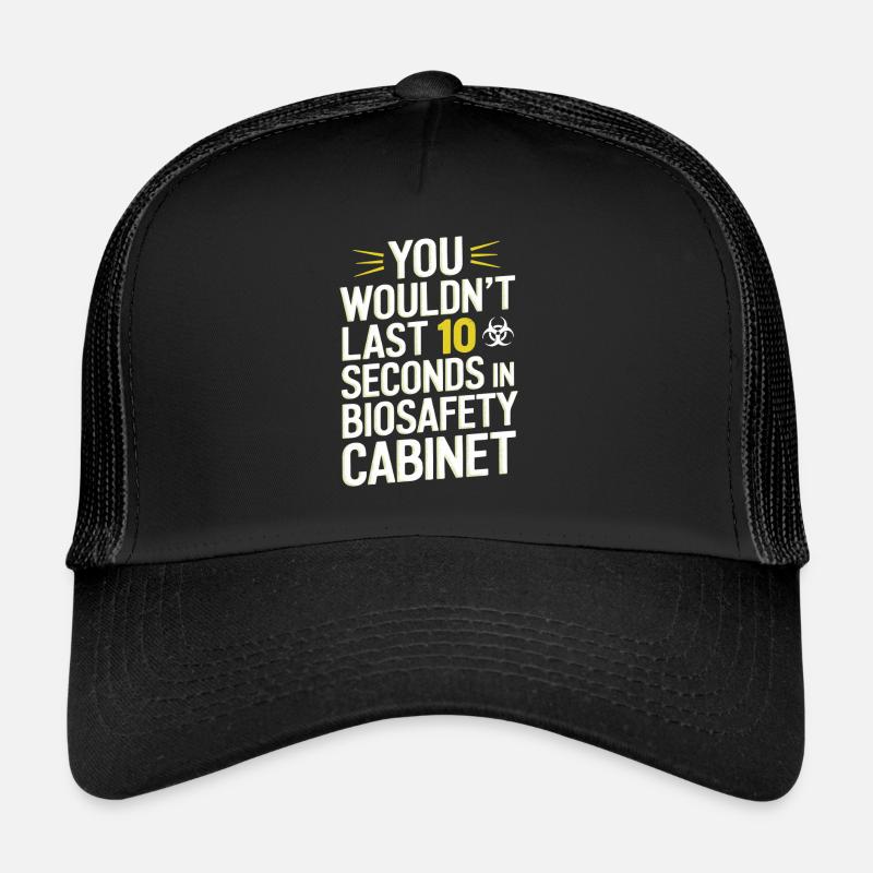 Passionné de microscope Technicien de laboratoire Science Casquette trucker 