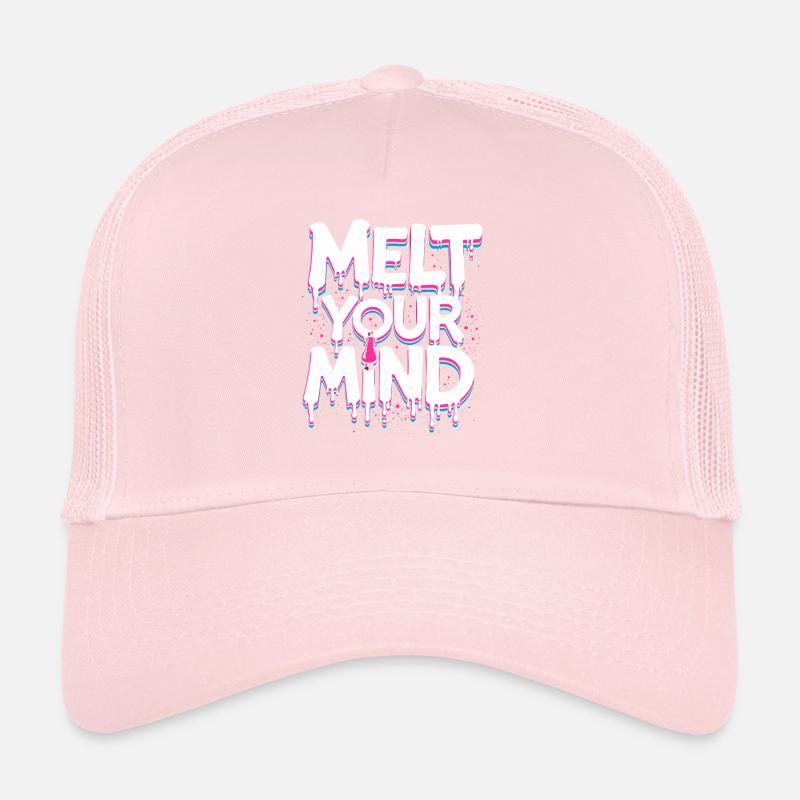 Lampe à lave Rétro Esthétique Psychédélique Casquette trucker 