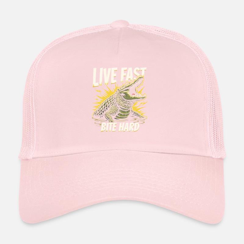 Alligator crocodile reptile passionné marais Casquette trucker 