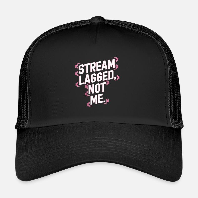 Gaming Streamer Live Streaming Gamer Content Trucker Cap