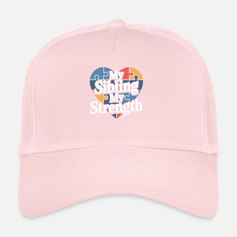Frères et sœurs autistes Casquette trucker 