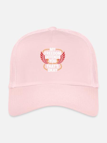Former religious community survivors - Trucker Cap - pale pink - Front
