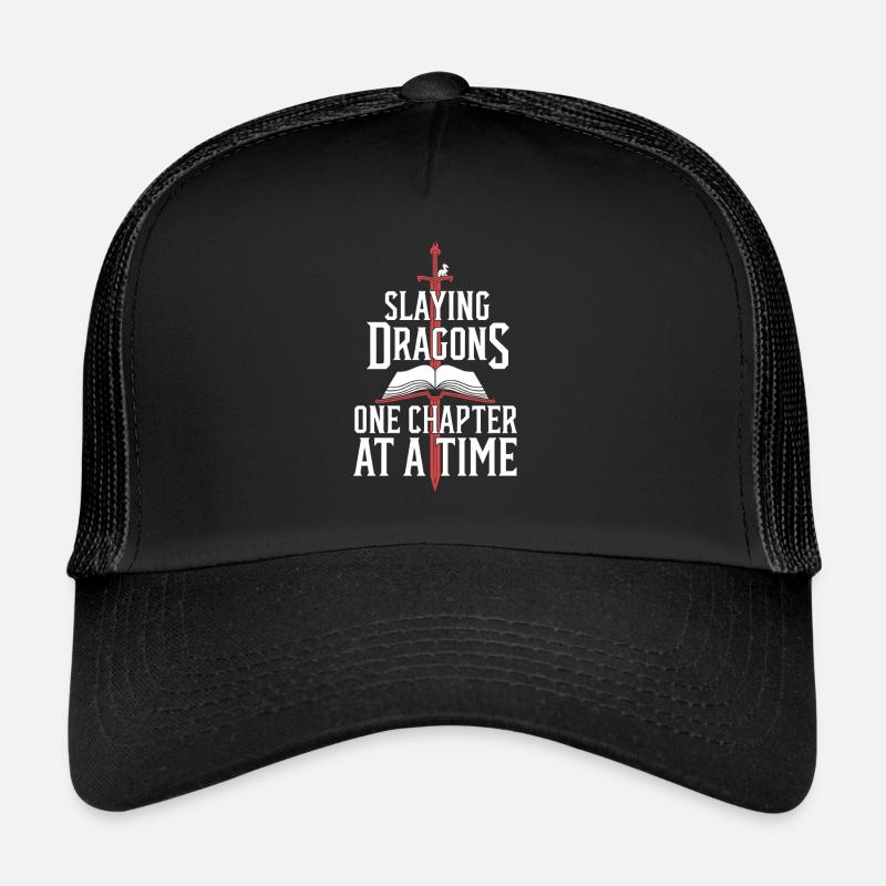 Fantasy Book Reader Magical Story Liebhaber Trucker Cap