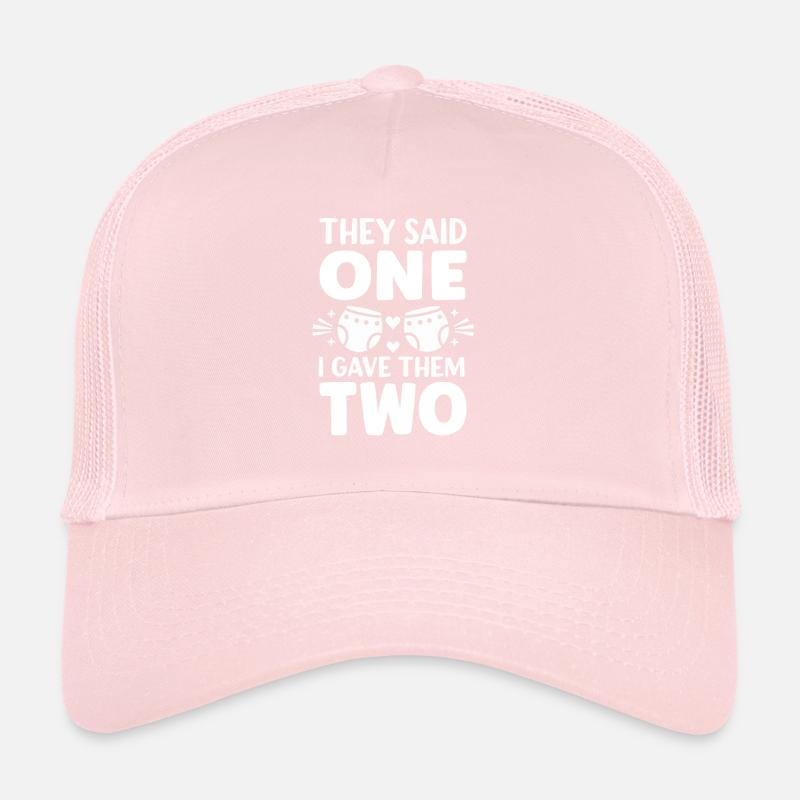 Zwilling Mama Leben Doppelter Ärger Eltern Macht Trucker Cap