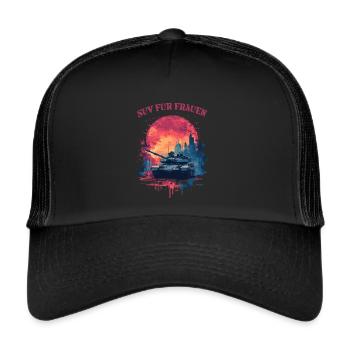 Tank - SUV for women - Trucker Cap - black/black - Front