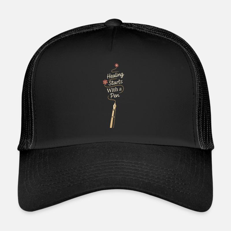 Gratitude Pratique Journal Amant Émotionnel Casquette trucker 