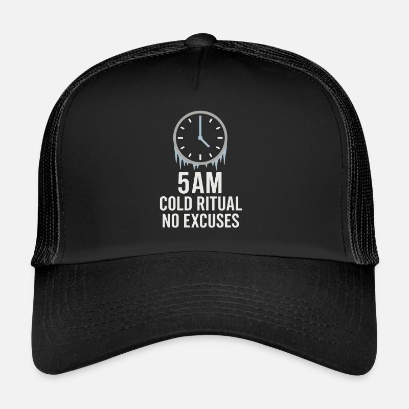 Cold showers Mental hardness Cold exposure Trucker Cap