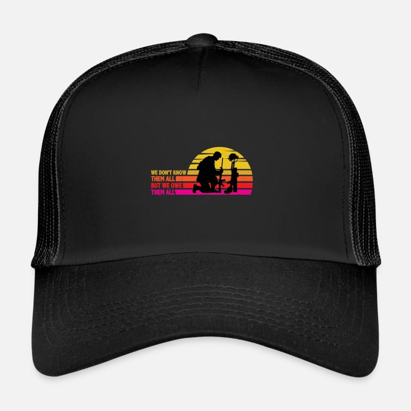 Nous ne les connaissons pas tous, mais nous leur devons à tous 3 Casquette trucker 
