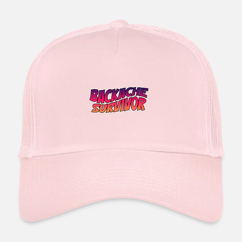 Survivant du mal de dos 4 Casquette trucker 