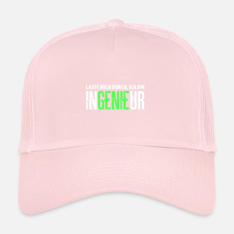 Lasst Mich Durch Ich Bin Ingenieur Trucker Cap