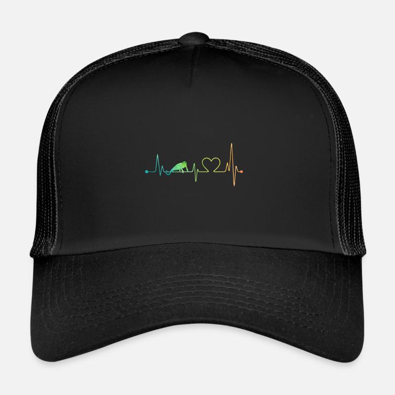 Chameleon Heartbeat Casquette trucker 