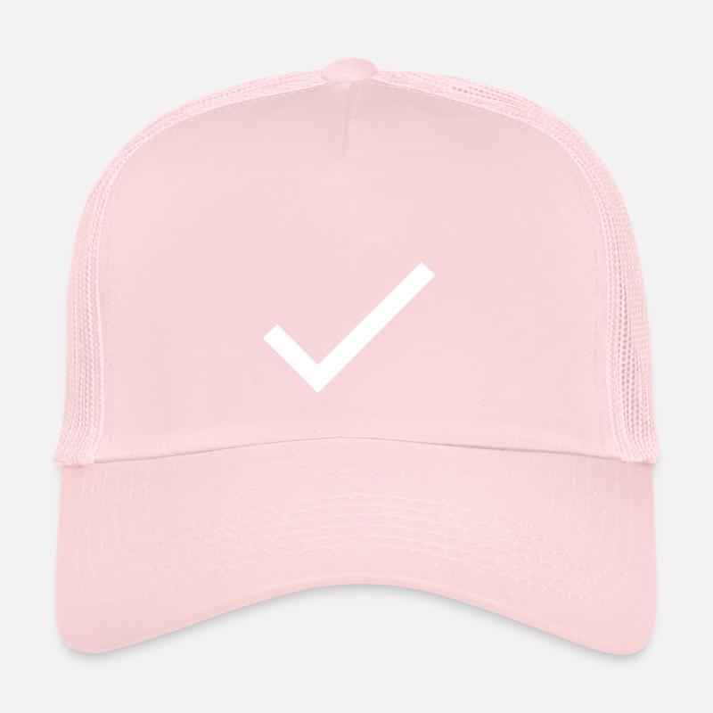 Häkchen | Weiß | Geschenkidee Trucker Cap