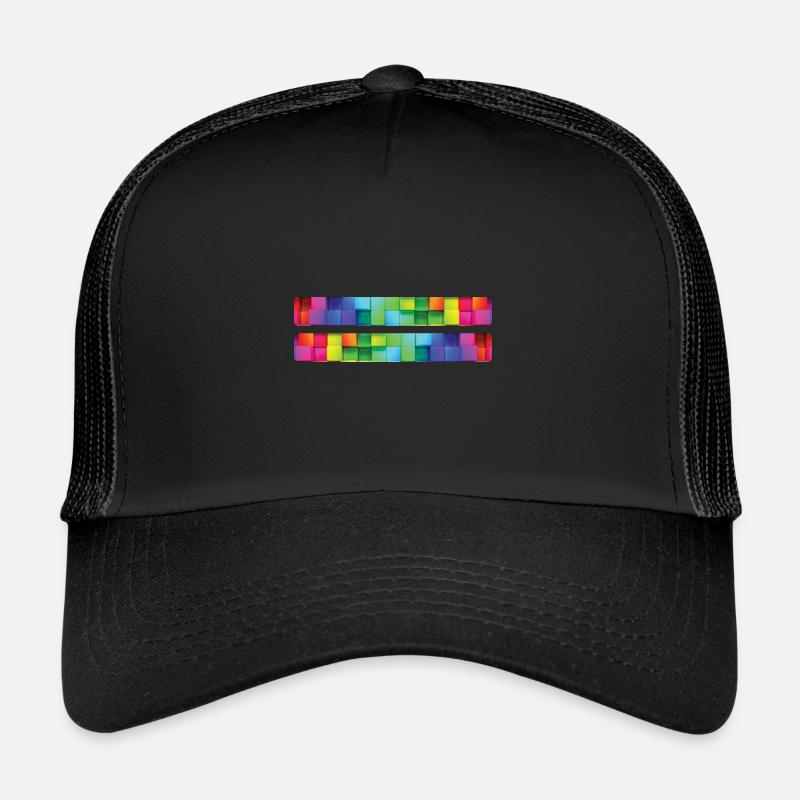 Rainbow Regenbogen Pride Homosexual Kleidung Mann Trucker Cap
