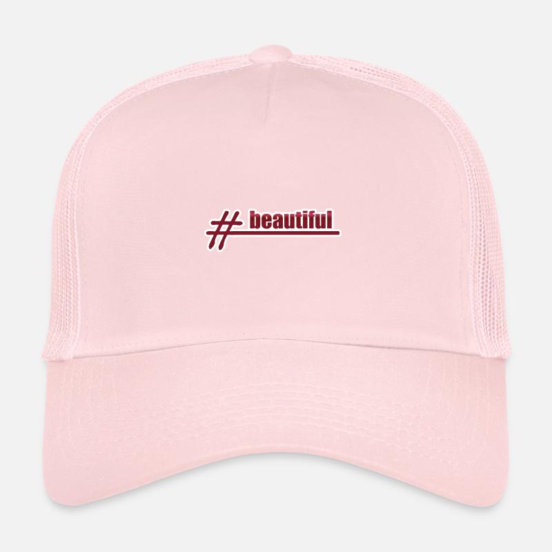 Style Hashtag beautiful Trucker Cap