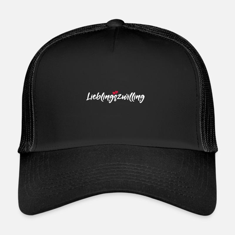Meilleur cadeau de dictons jumeaux préféré Casquette trucker 