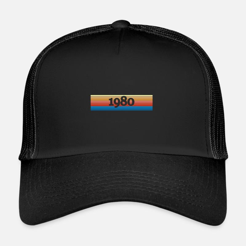 Rainbow Year 1980 Trucker Cap