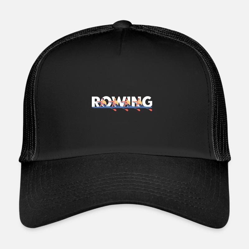 Rowing Mens Coxless Four Trucker Cap