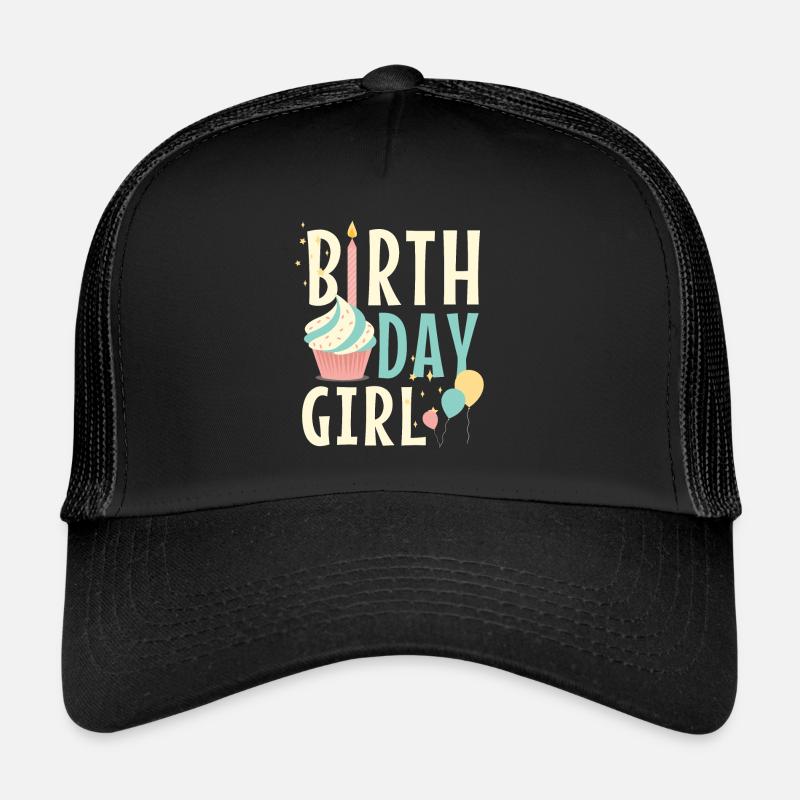 Fille d'anniversaire Casquette trucker 