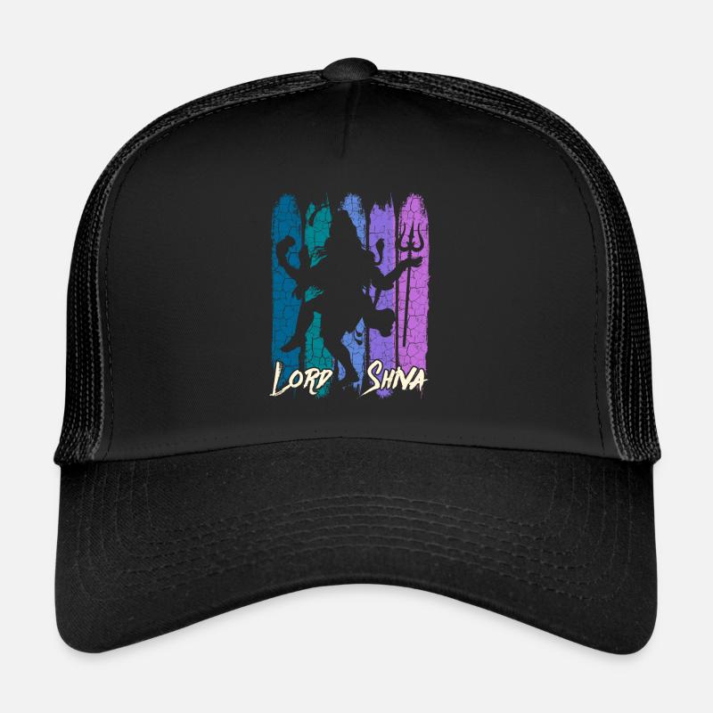 Dieu Shiva Hindouisme divinité Casquette trucker 