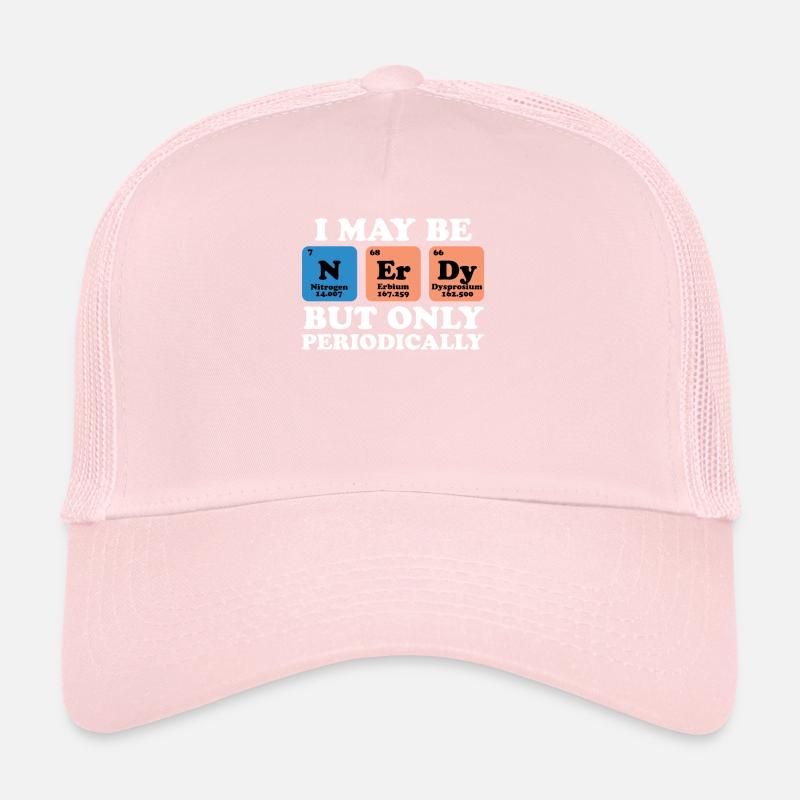 Nerdy Periodic Table Trucker Cap