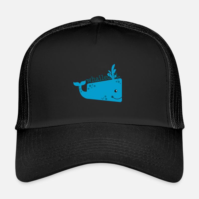 baleine amicale Casquette trucker 