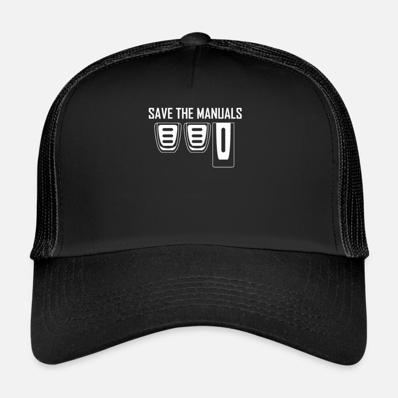Save The Manuals Manuelle Gangschaltung Tuning Trucker Cap